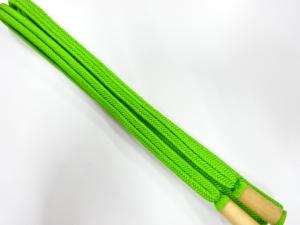 未使用品　正絹　無形文化財　道明製　手組帯締め